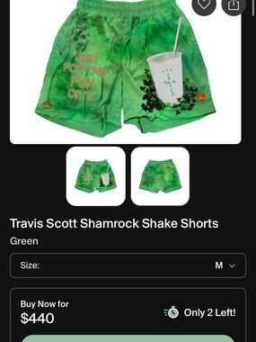 Cactus Jack by Travis Scott | Shorts | Mcdonalds X Travis Scott